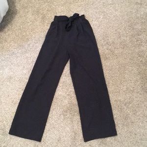Lululemon Wide Leg Tie Yoga Pants